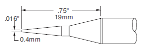 Metcal SSC-745A Solder Tip - Ellsworth Adhesives Europe