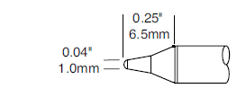 Metcal STTC-101P Solder Tip - Ellsworth Adhesives Europe