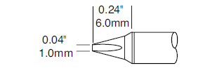 Metcal STTC-125P Solder Tip - Ellsworth Adhesives Europe