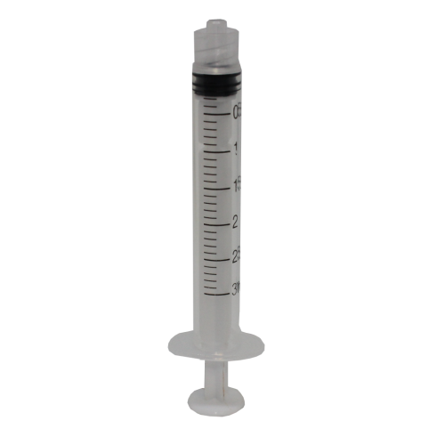 Set of 5 Empty Syringes with Caps for Glue Application